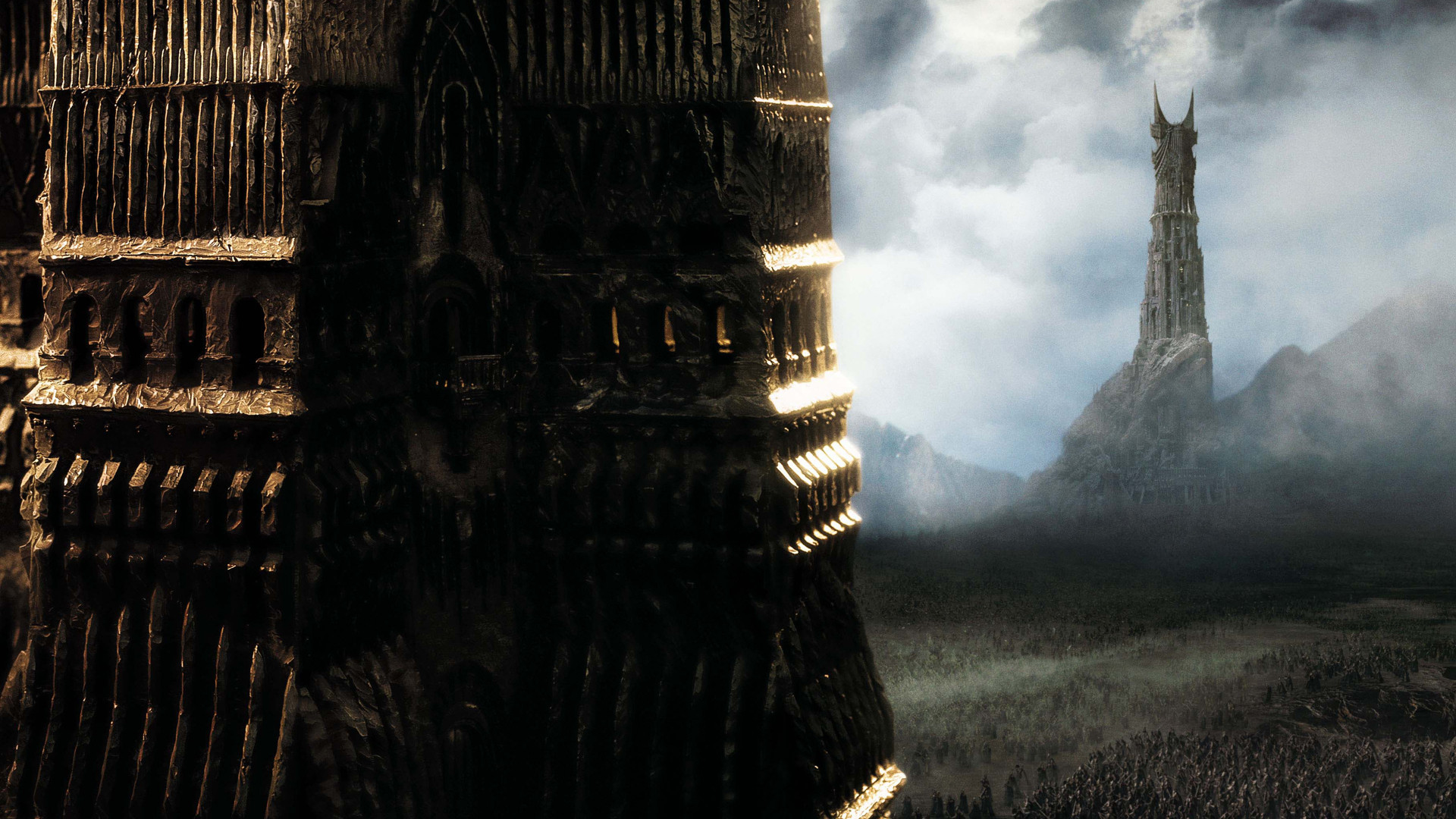 Scene from The Lord of the Rings: The Two Towers