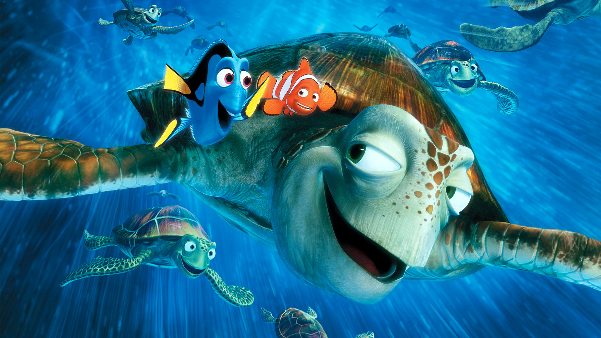Scene from Finding Nemo