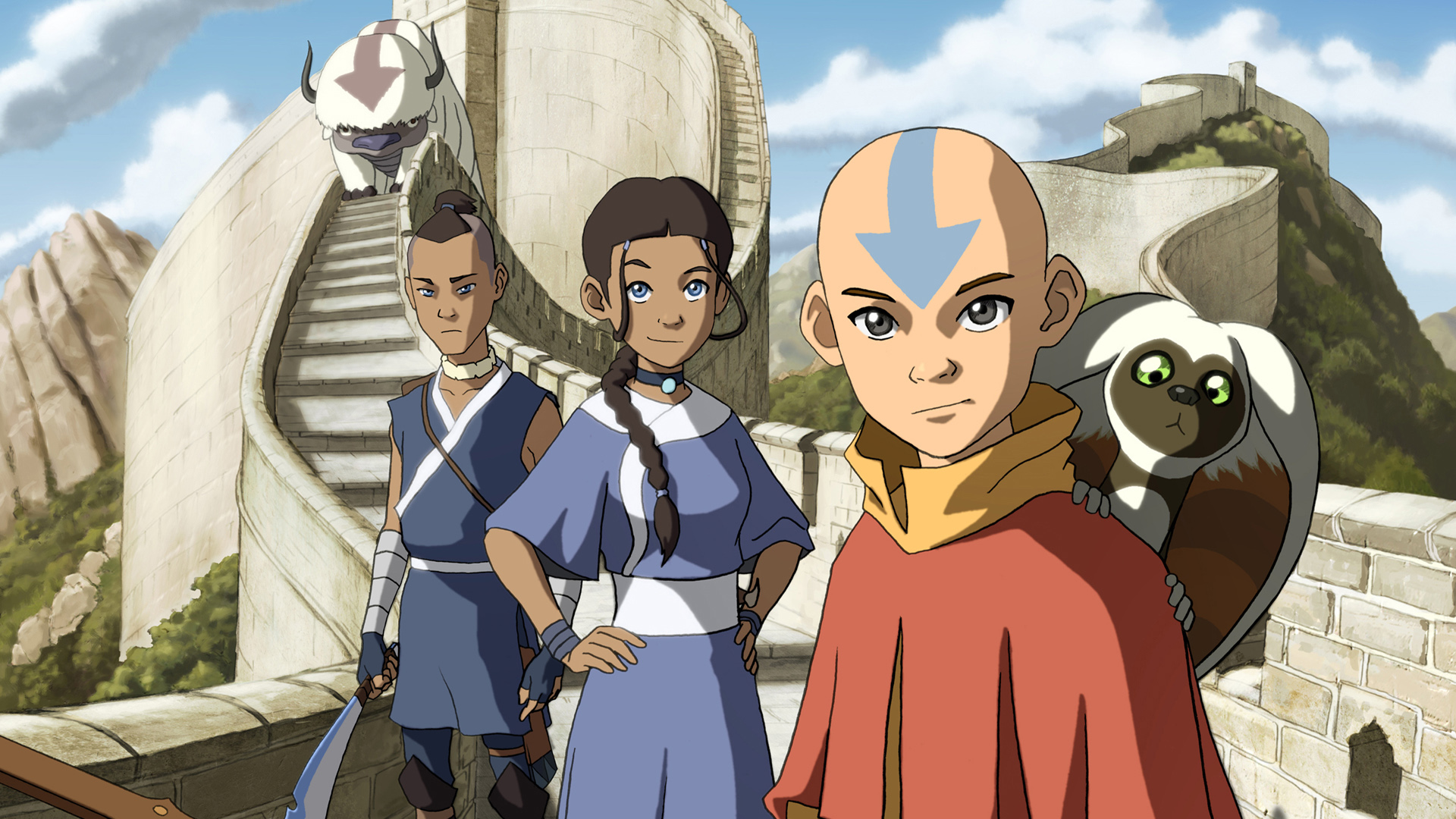 Scene from Avatar: The Last Airbender — S02E01 — The Avatar State
