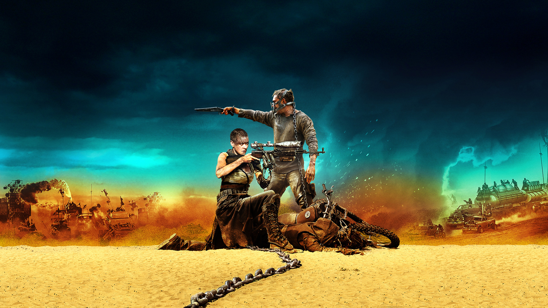 Scene from Mad Max: Fury Road