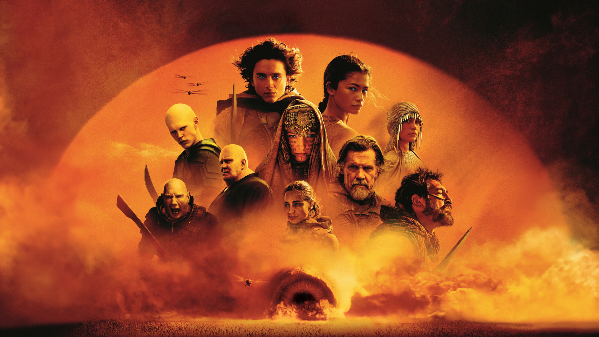 Scene from Dune: Part Two
