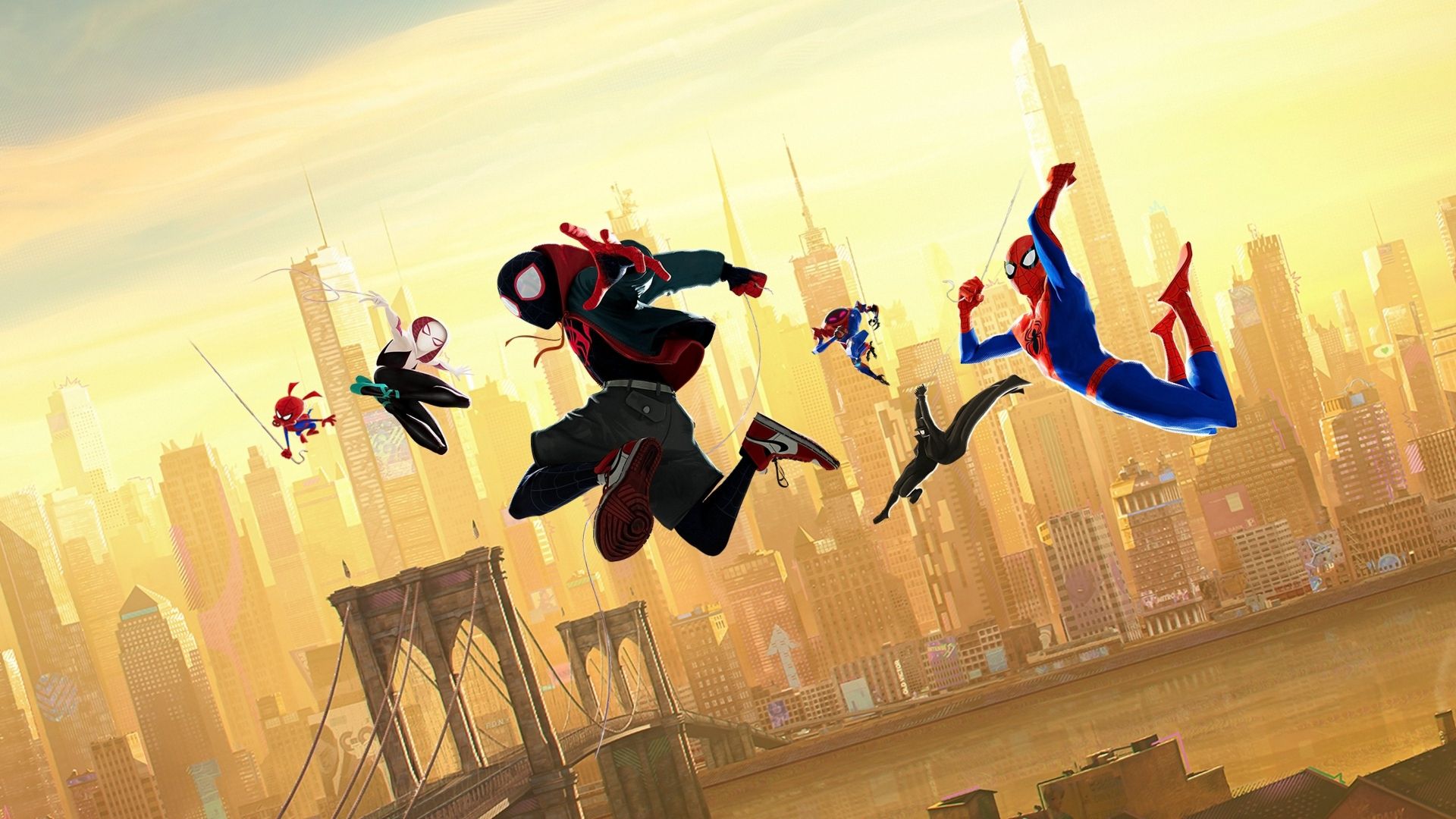 Scene from Spider-Man: Into the Spider-Verse